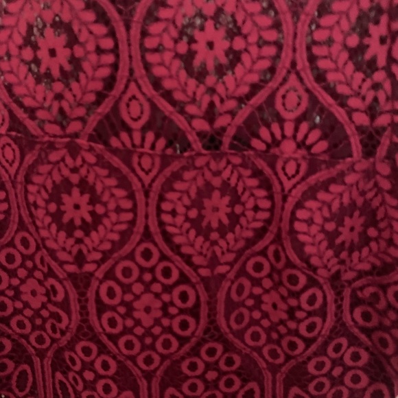 Lulus lace midi dress (out of stock on lulus!) - Picture 5 of 8